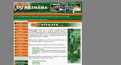 Desktop Screenshot of cestadoneznama.cz
